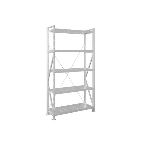 Стеллаж MS U 2000X1000X400/5 перфорированные полки
