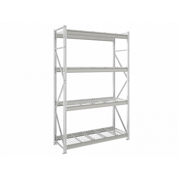 Стеллаж MS Pro 250/150x60/4 с сетчатыми полками