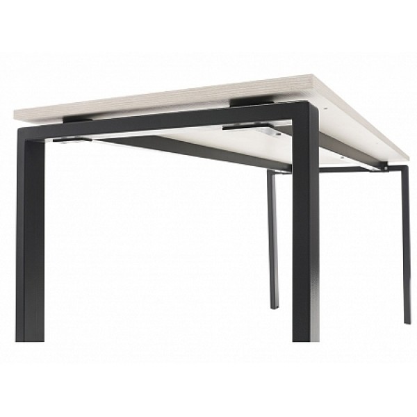 Стол NT 140x70 темный орех/серый